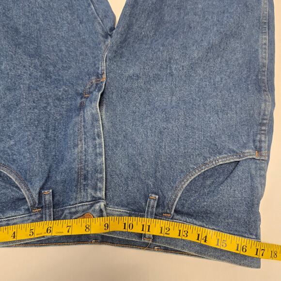 Rustler Regular Fit Jeans Mens 34x32 Blue Medium Wash Straight Leg Denim - Picture 11 of 13